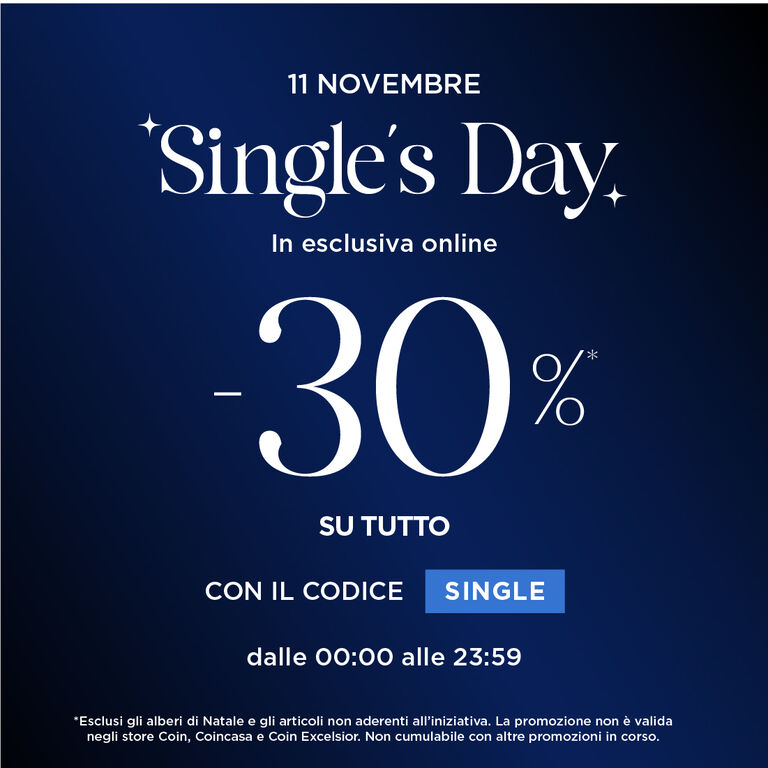 -30% SU TUTTO IN ESCLUSIVA ONLINE